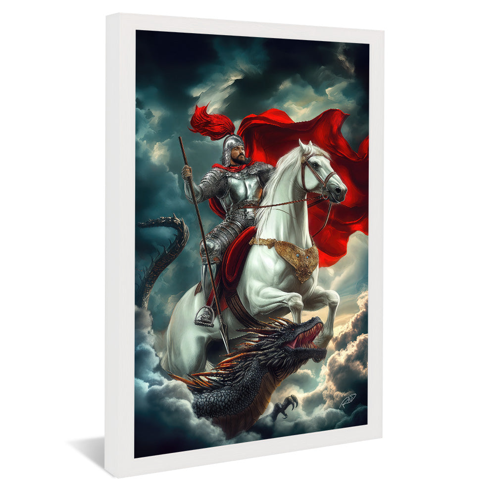 Decorative Canvas Saint George and the Dragon V2156