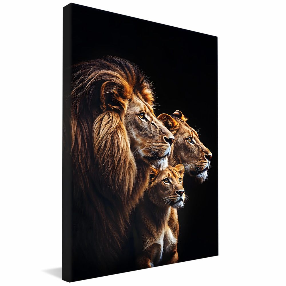 Lion Trio V2273 Canvas