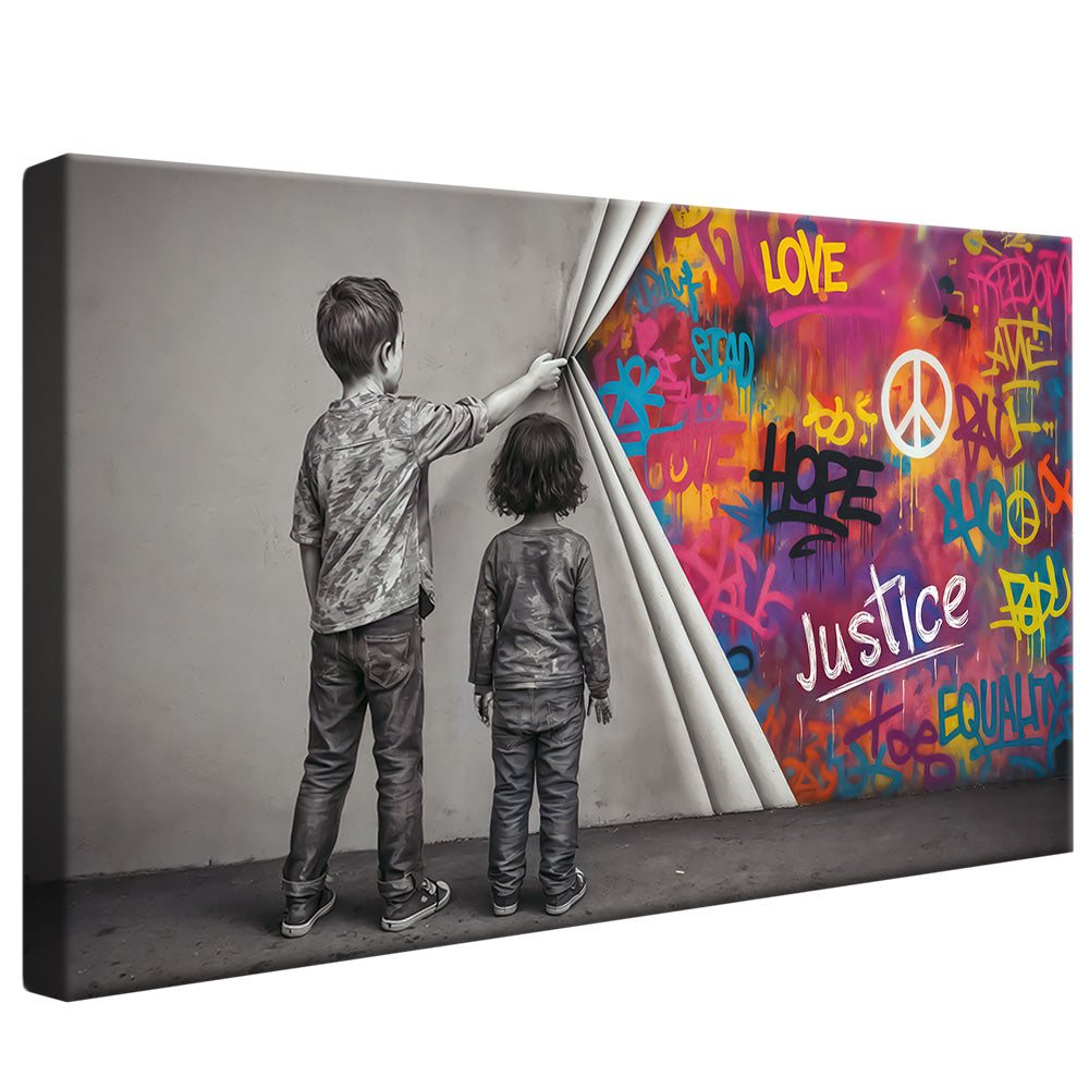 Uncovered Justice V2459 Canvas