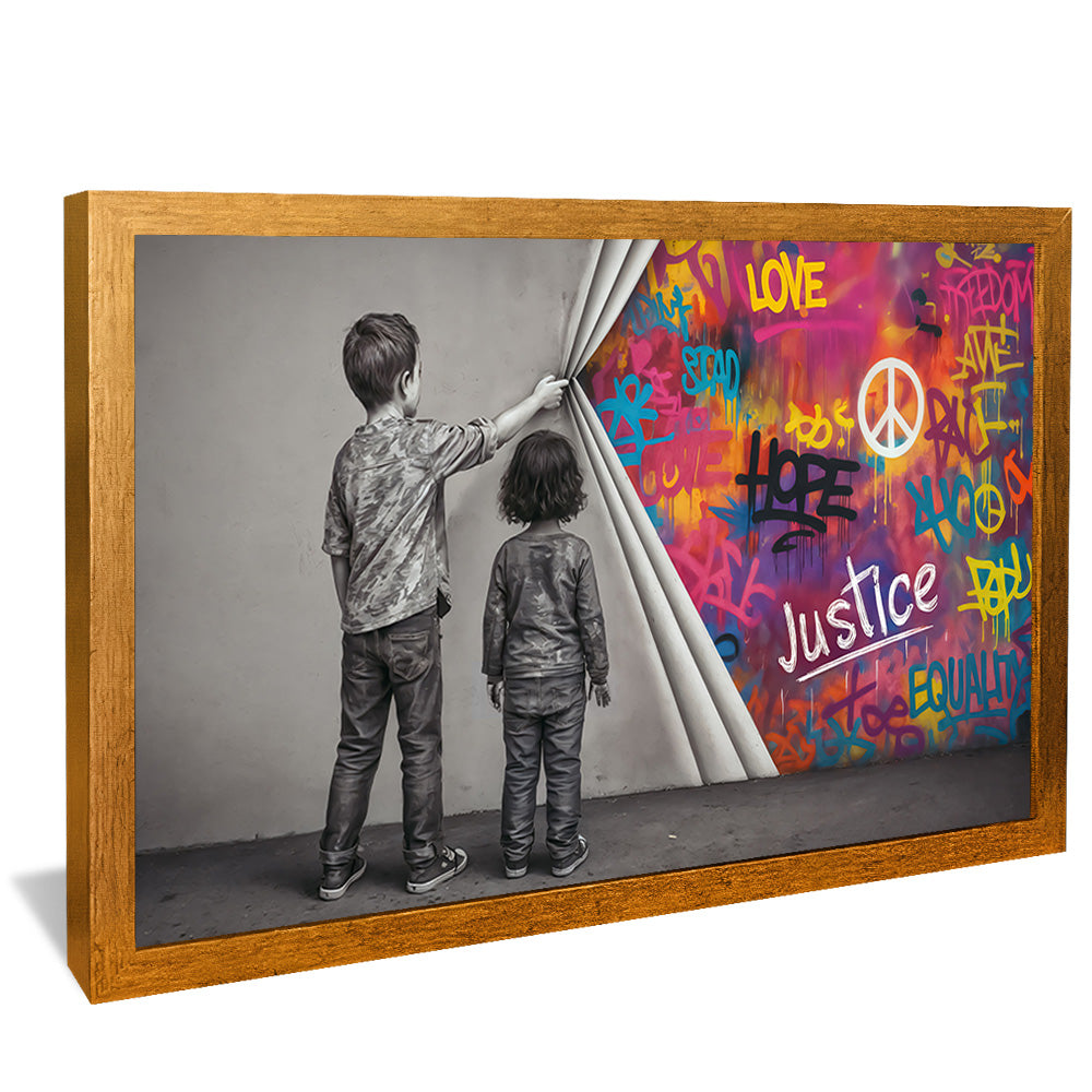 Uncovered Justice V2459 Canvas