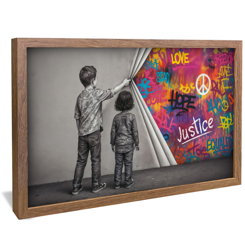 Uncovered Justice V2459 Canvas