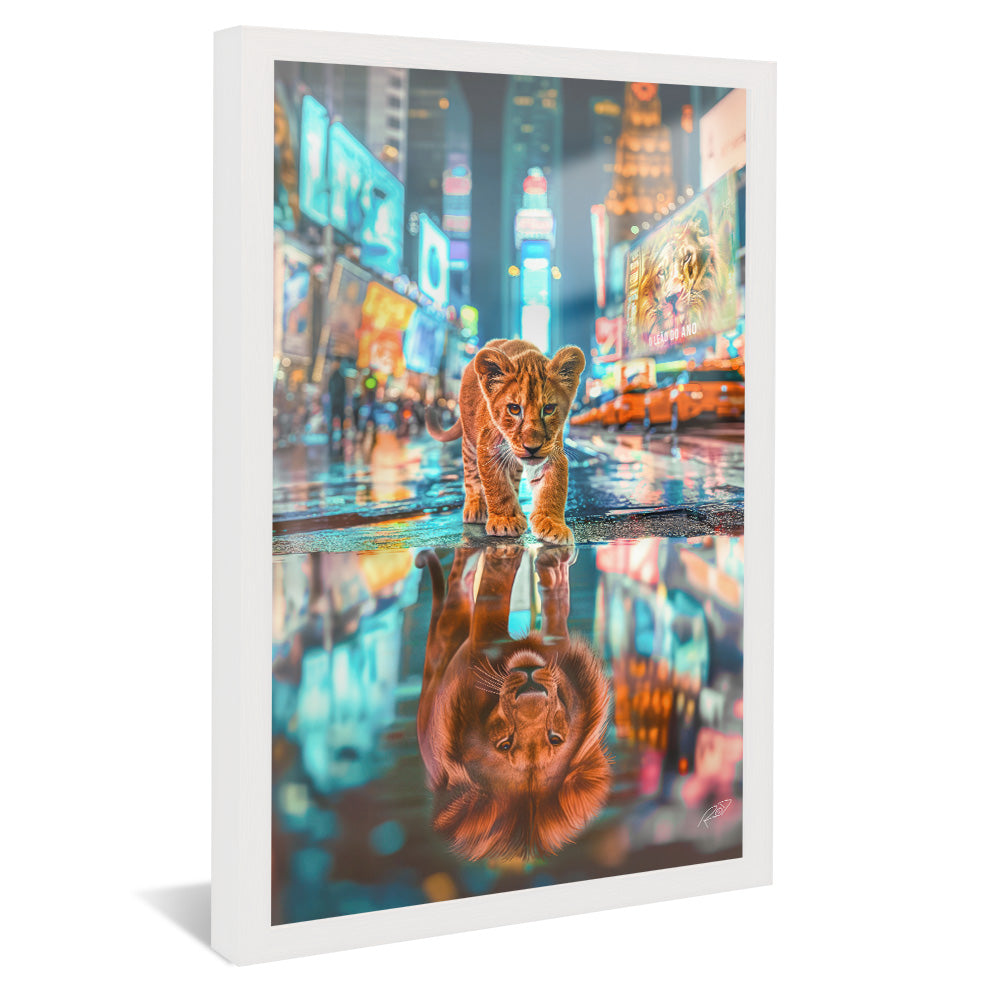 Decorative Canvas Wall Street Lion V2153