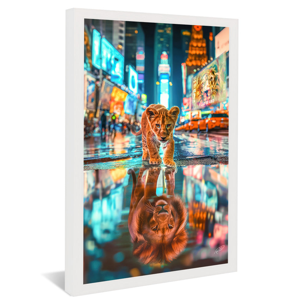 Decorative Canvas Wall Street Lion V2153